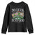 Vintage Christian Youth Sweatshirt Retro No Luck Just God Funny St Patricks Day
