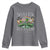 Vintage Christian Youth Sweatshirt Retro No Luck Just God Funny St Patricks Day