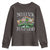Vintage Christian Youth Sweatshirt Retro No Luck Just God Funny St Patricks Day