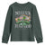 Vintage Christian Youth Sweatshirt Retro No Luck Just God Funny St Patricks Day