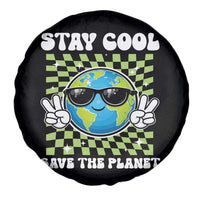 Groovy Earth Day Save The Planet Spare Tire Cover