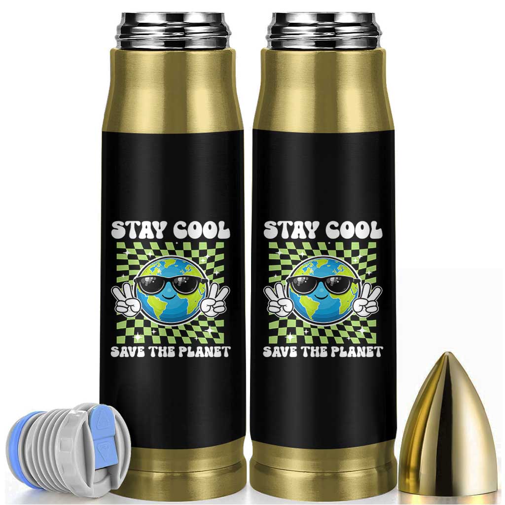 Groovy Earth Day Save The Planet Bullet Tumbler