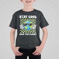 Groovy Earth Day Save The Planet T Shirt For Kid