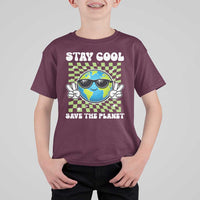 Groovy Earth Day Save The Planet T Shirt For Kid