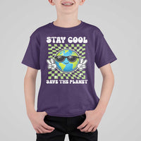 Groovy Earth Day Save The Planet T Shirt For Kid