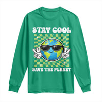 Groovy Earth Day Save The Planet Long Sleeve Shirt