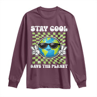 Groovy Earth Day Save The Planet Long Sleeve Shirt