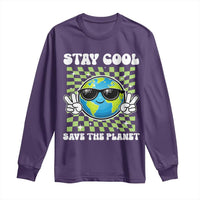 Groovy Earth Day Save The Planet Long Sleeve Shirt
