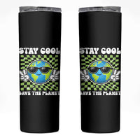 Groovy Earth Day Save The Planet Skinny Tumbler