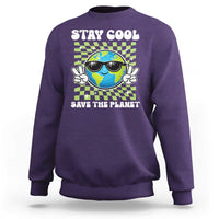Groovy Earth Day Save The Planet Sweatshirt