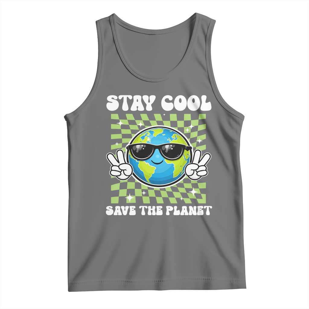 Groovy Earth Day Save The Planet Tank Top