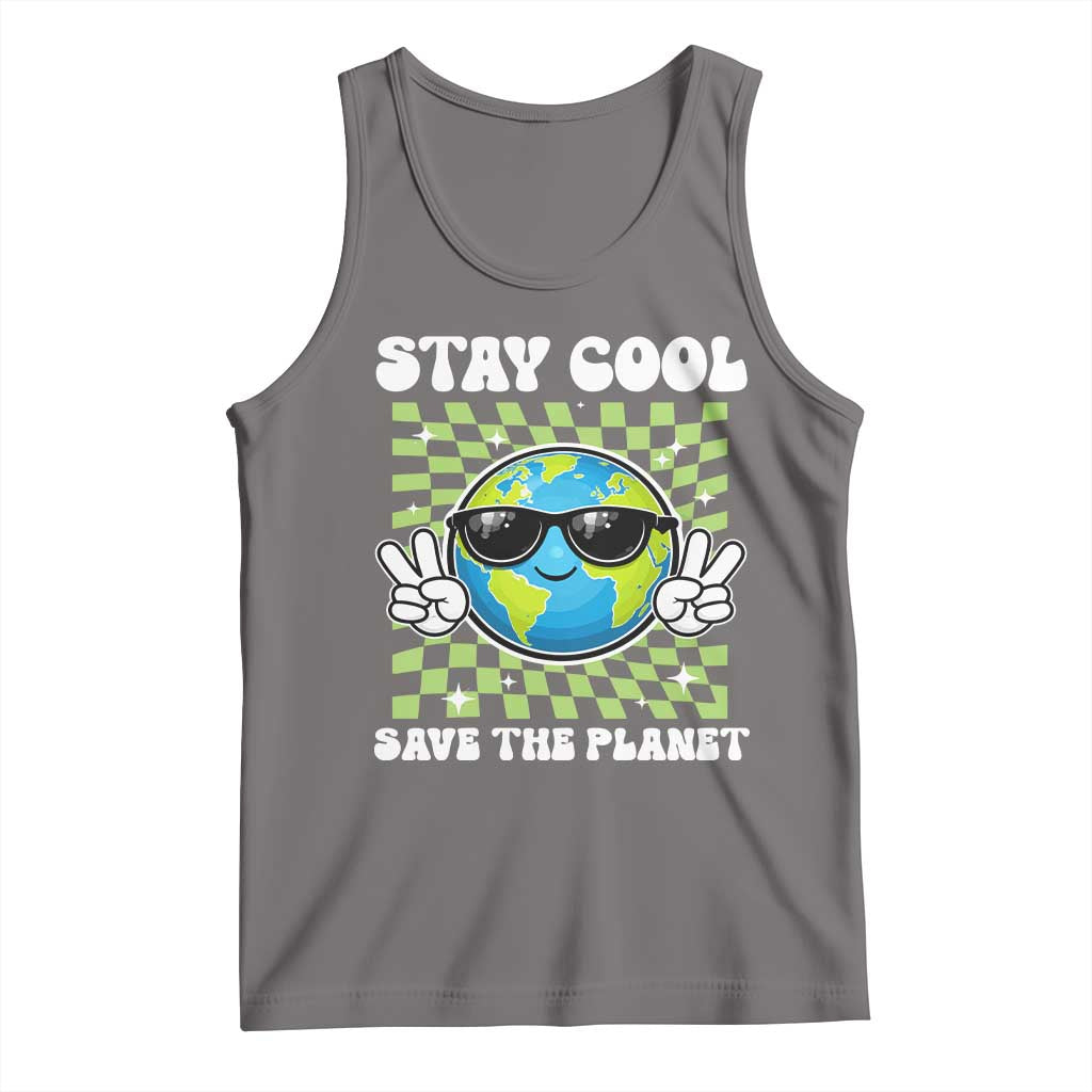Groovy Earth Day Save The Planet Tank Top