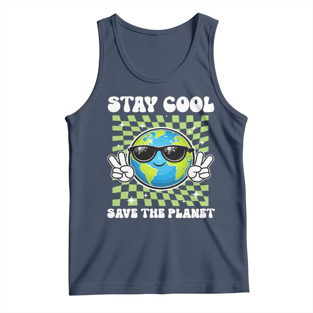Groovy Earth Day Save The Planet Tank Top
