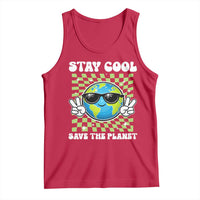 Groovy Earth Day Save The Planet Tank Top