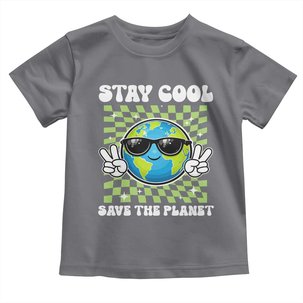 Groovy Earth Day Save The Planet Toddler T Shirt