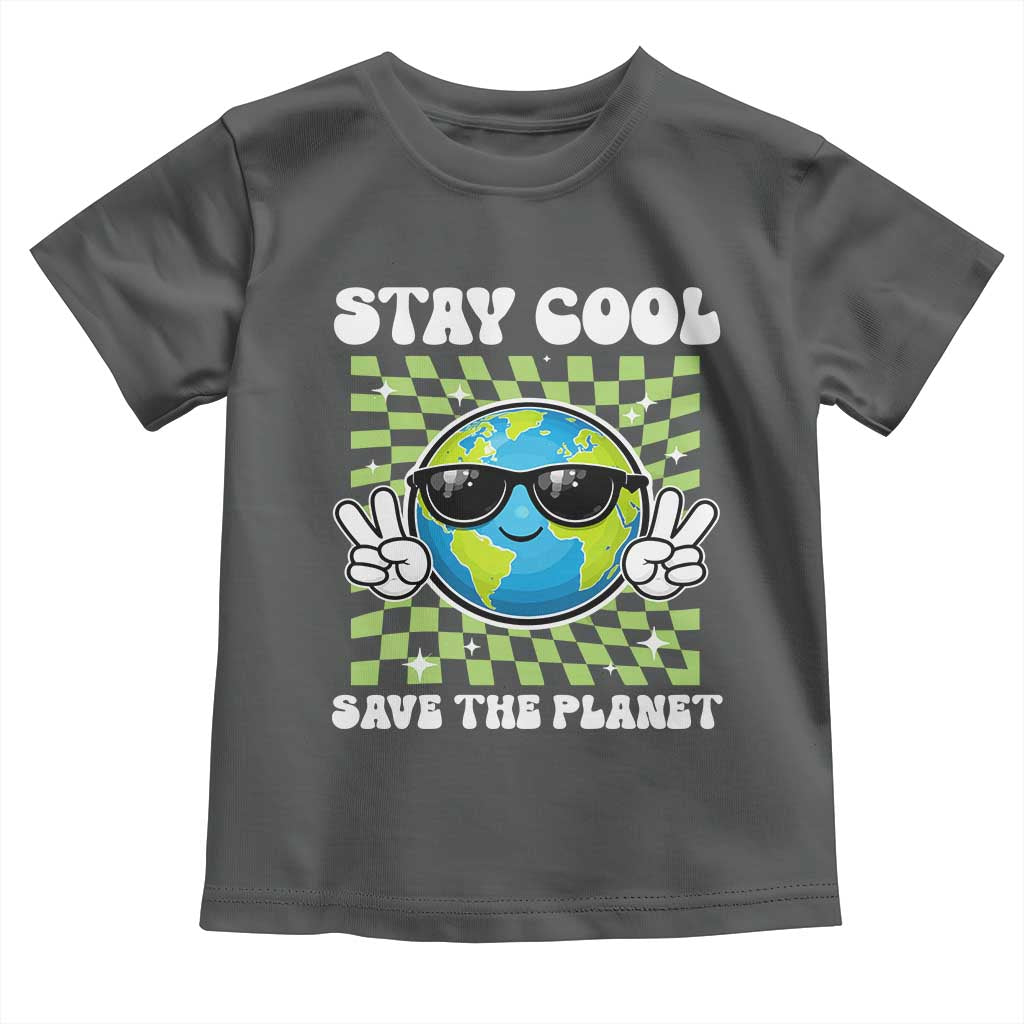 Groovy Earth Day Save The Planet Toddler T Shirt