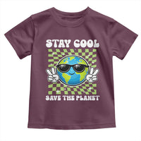 Groovy Earth Day Save The Planet Toddler T Shirt