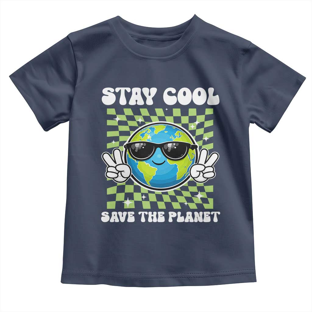 Groovy Earth Day Save The Planet Toddler T Shirt