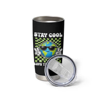 Groovy Earth Day Save The Planet Tumbler Cup