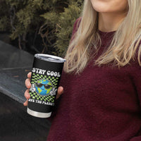 Groovy Earth Day Save The Planet Tumbler Cup