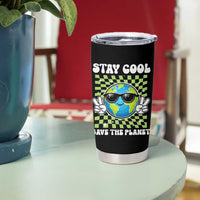 Groovy Earth Day Save The Planet Tumbler Cup