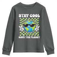 Groovy Earth Day Save The Planet Youth Sweatshirt