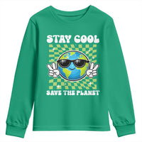 Groovy Earth Day Save The Planet Youth Sweatshirt