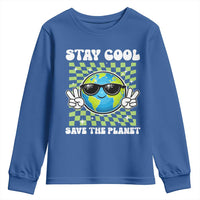 Groovy Earth Day Save The Planet Youth Sweatshirt