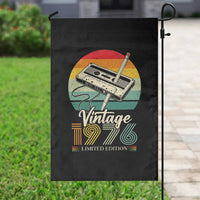 Vintage 1976 Garden Flag 50th Birthday Turning 50 Year Old Gifts