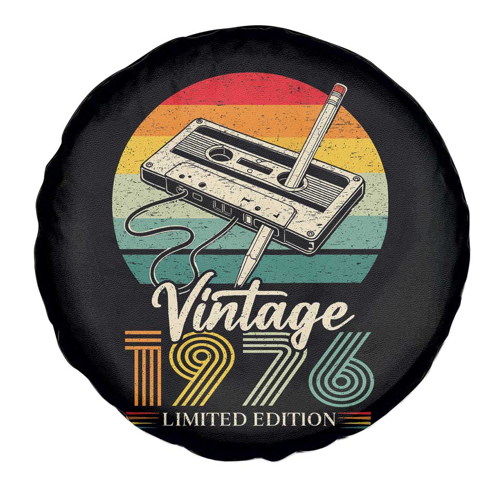 Vintage 1976 Spare Tire Cover 50th Birthday Turning 50 Year Old Gifts