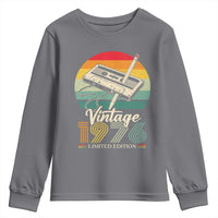 Vintage 1976 Youth Sweatshirt 50th Birthday Turning 50 Year Old Gifts