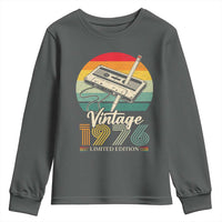 Vintage 1976 Youth Sweatshirt 50th Birthday Turning 50 Year Old Gifts