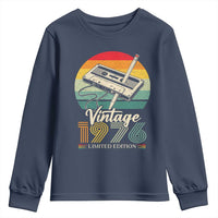 Vintage 1976 Youth Sweatshirt 50th Birthday Turning 50 Year Old Gifts
