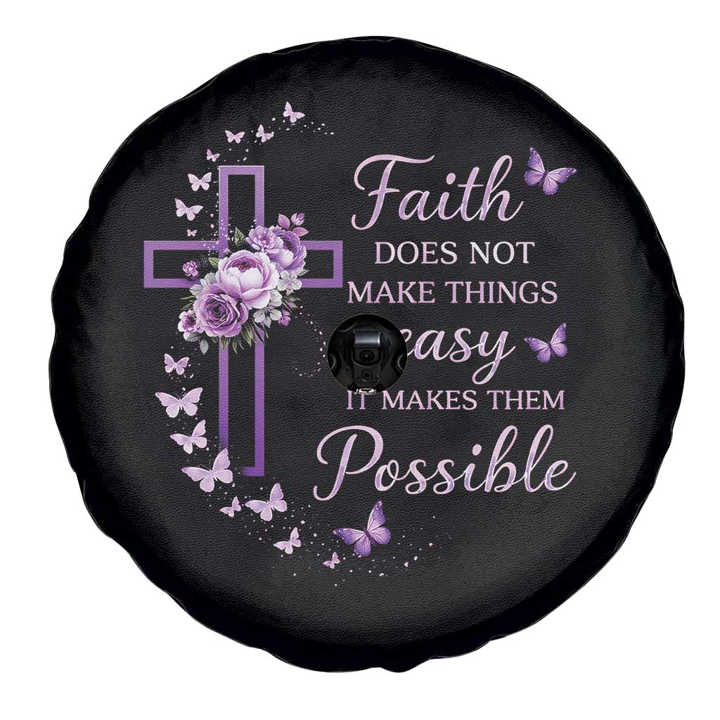 Christian Jesus Spare Tire Cover Vintage Bible Verse Printed Faith Blessed Inspirational Girl