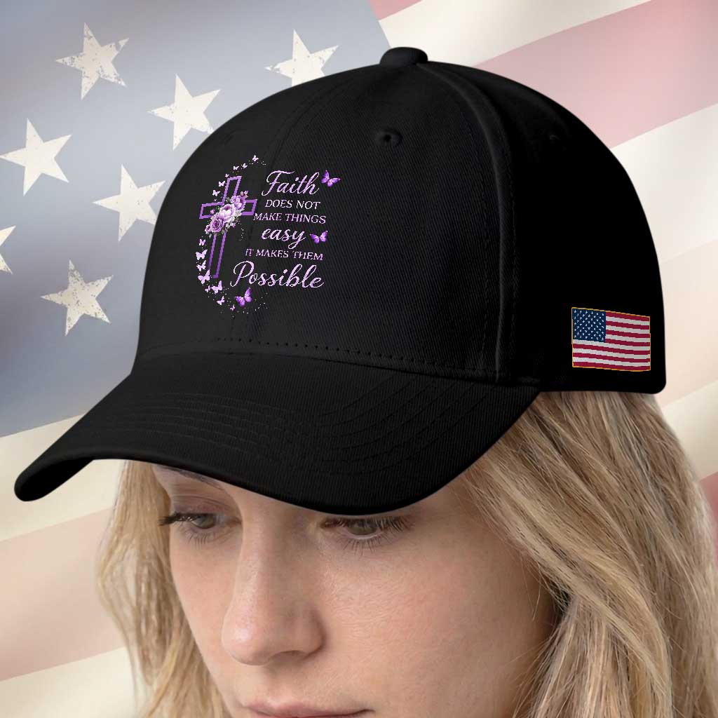 Christian Jesus Baseball Cap Vintage Bible Verse Printed Faith Blessed Inspirational Girl