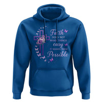 Christian Jesus Hoodie Vintage Bible Verse Printed Faith Blessed Inspirational Girl