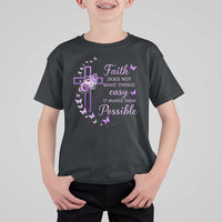 Christian Jesus T Shirt For Kid Vintage Bible Verse Printed Faith Blessed Inspirational Girl