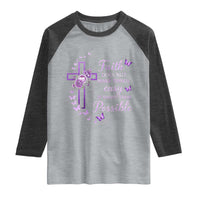 Christian Jesus Raglan Shirt Vintage Bible Verse Printed Faith Blessed Inspirational Girl
