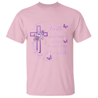 Christian Jesus T Shirt Vintage Bible Verse Printed Faith Blessed Inspirational Girl