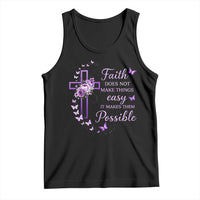 Christian Jesus Tank Top Vintage Bible Verse Printed Faith Blessed Inspirational Girl