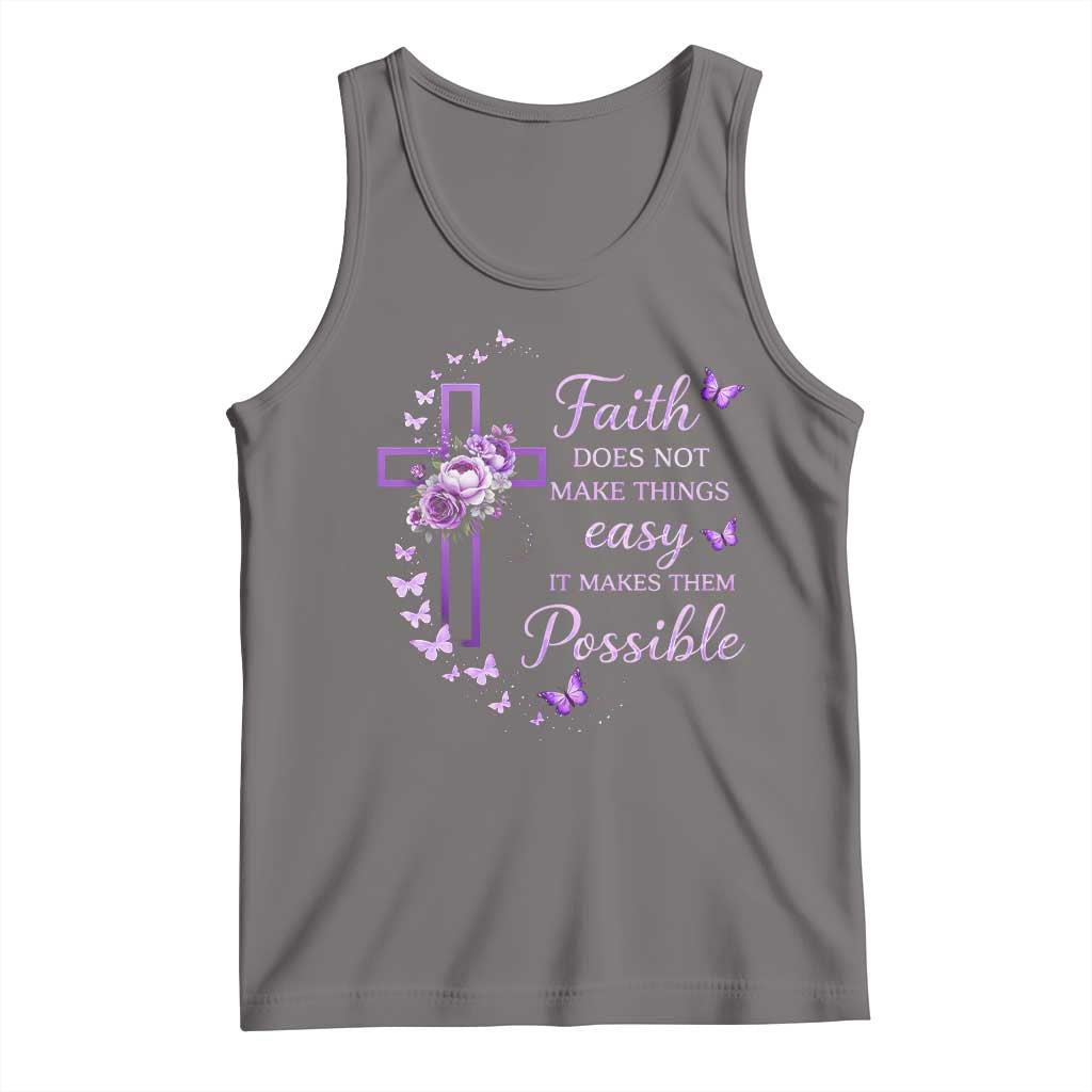 Christian Jesus Tank Top Vintage Bible Verse Printed Faith Blessed Inspirational Girl