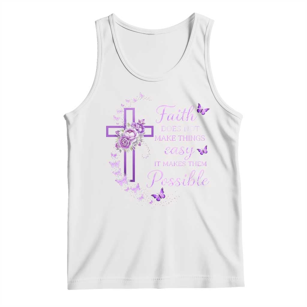 Christian Jesus Tank Top Vintage Bible Verse Printed Faith Blessed Inspirational Girl