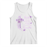 Christian Jesus Tank Top Vintage Bible Verse Printed Faith Blessed Inspirational Girl