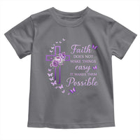 Christian Jesus Toddler T Shirt Vintage Bible Verse Printed Faith Blessed Inspirational Girl