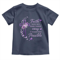 Christian Jesus Toddler T Shirt Vintage Bible Verse Printed Faith Blessed Inspirational Girl