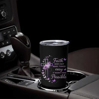 Christian Jesus Tumbler Cup Vintage Bible Verse Printed Faith Blessed Inspirational Girl
