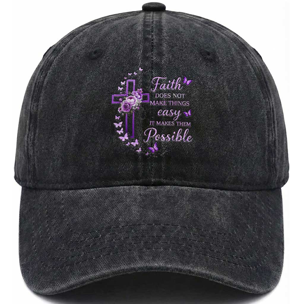 Christian Jesus Washed Cotton Baseball Cap Vintage Bible Verse Printed Faith Blessed Inspirational Girl