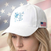 Christian Jesus Baseball Cap The Lord Bless You Encouraging Bible Verse Butterfly Art