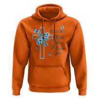 Christian Jesus Hoodie The Lord Bless You Encouraging Bible Verse Butterfly Art