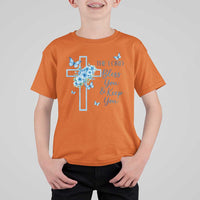 Christian Jesus T Shirt For Kid The Lord Bless You Encouraging Bible Verse Butterfly Art